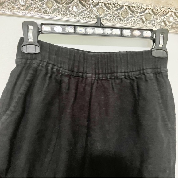 Laude the Label Black Cropped Wide Leg Pants Size XS - Picture 5 of 9